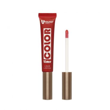 Жидкая помада для губ BeYoung Color Time 102 10мл.