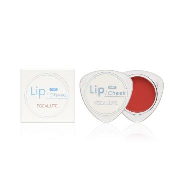 Кремовые румяна помада Focallure Creamy Lip & Cheek Duo D07 5г.