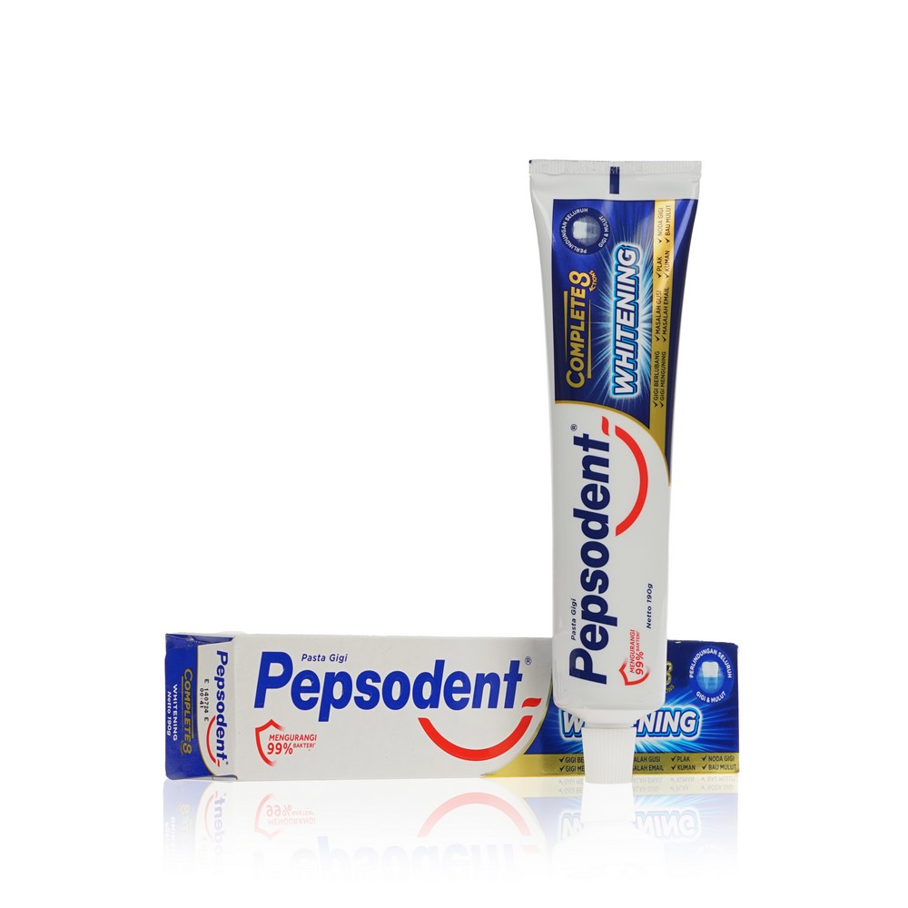 Отбеливающая зубная паста Pepsodent " Whitening " 190г. Фото 1.