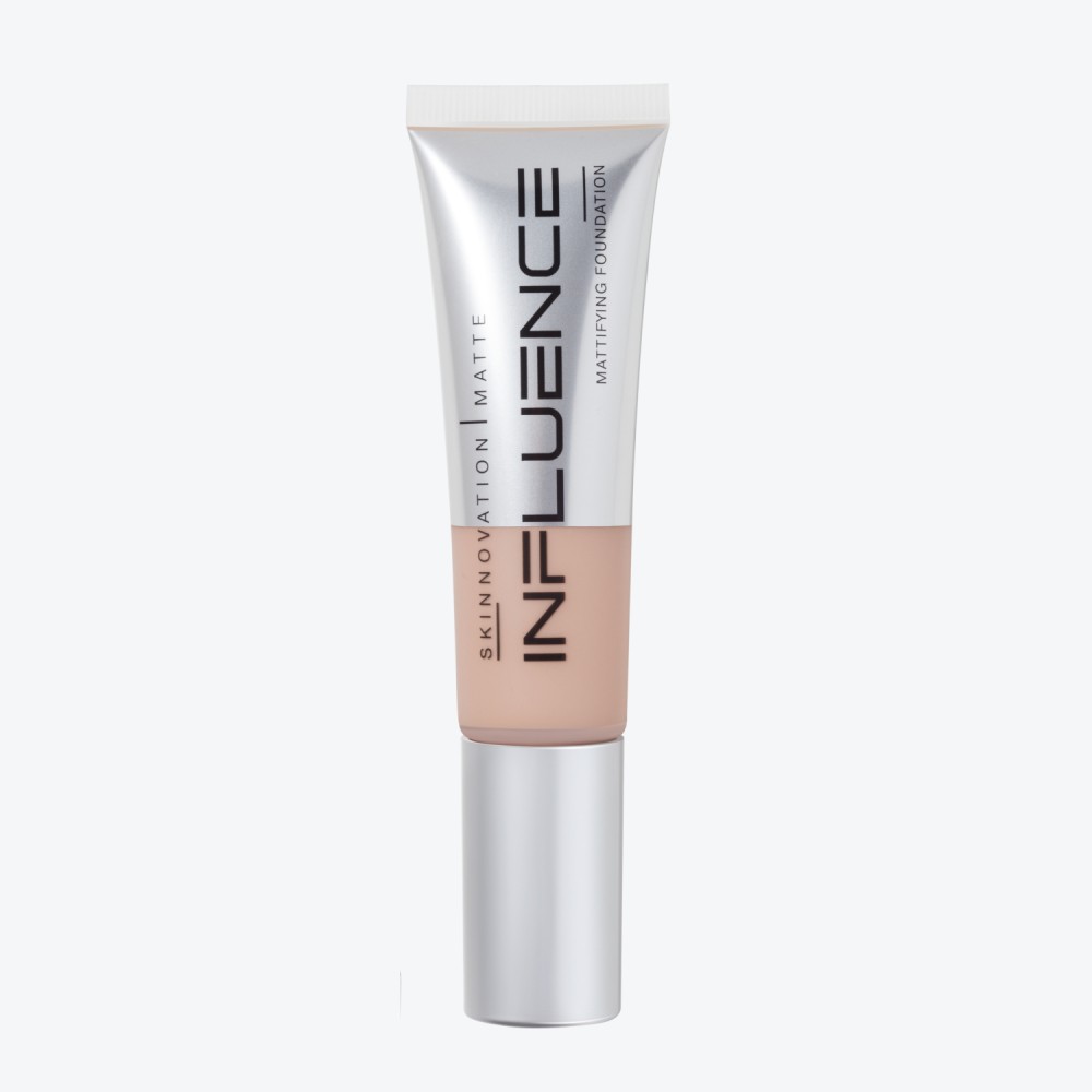 Матирующий тональный крем для лица Influence Beauty Skinnovation | Matte 04 , 25мл. Фото 12.