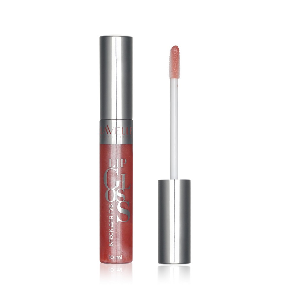 Блеск для губ Lavelle Silver Lip Gloss 56 Сиренево-кремовый искрящийся 10мл. Фото 1.