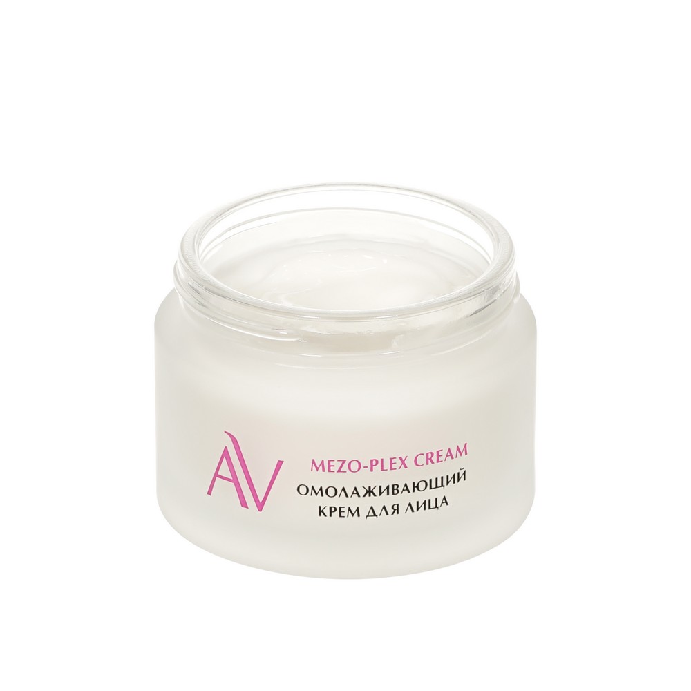 Омолаживающий крем с комплексом 17 аминокислот и коллагеном Aravia Laboratories Mezo-Plex Cream 50мл. Фото 7.