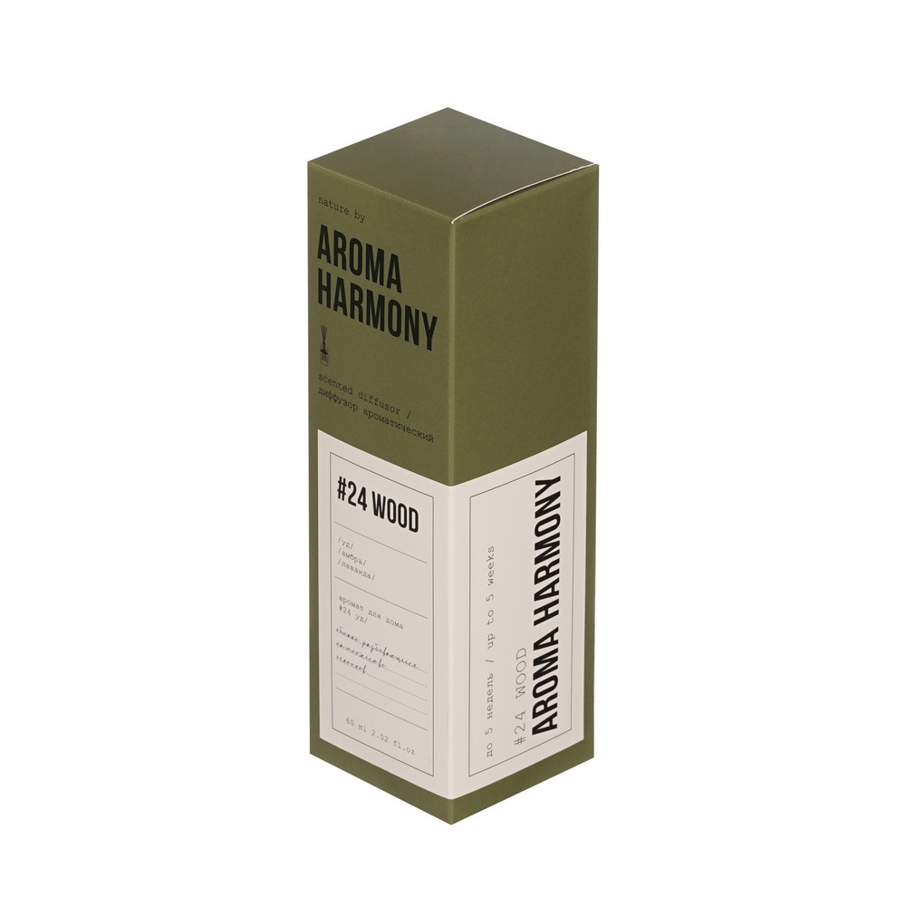Ароматический диффузор Aroma Harmony #24 Wood 60мл. Фото 2.