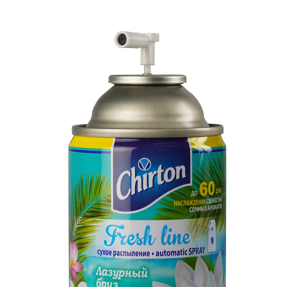 Освежитель воздуха Chirton Fresh line запасной блок " Лазурный берег " 250мл. Фото 3.