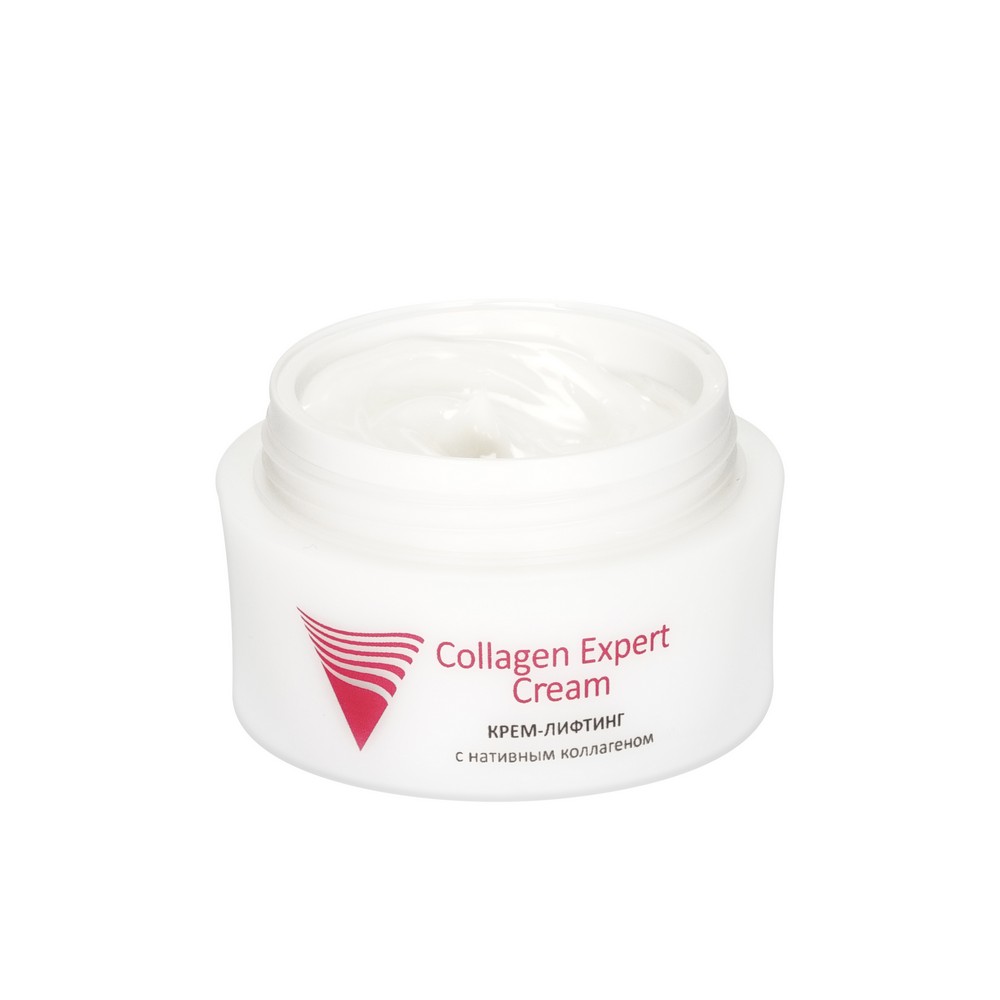 Крем - лифтинг для лица с нативным коллагеном Aravia Professional Collagen Expert Cream 50мл. Фото 6.