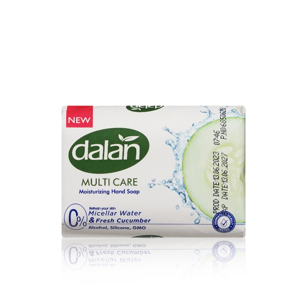 Мыло туалетное Dalan Multi Care " Micellar Water & Fresh Cucumber " 75г. Фото 1.