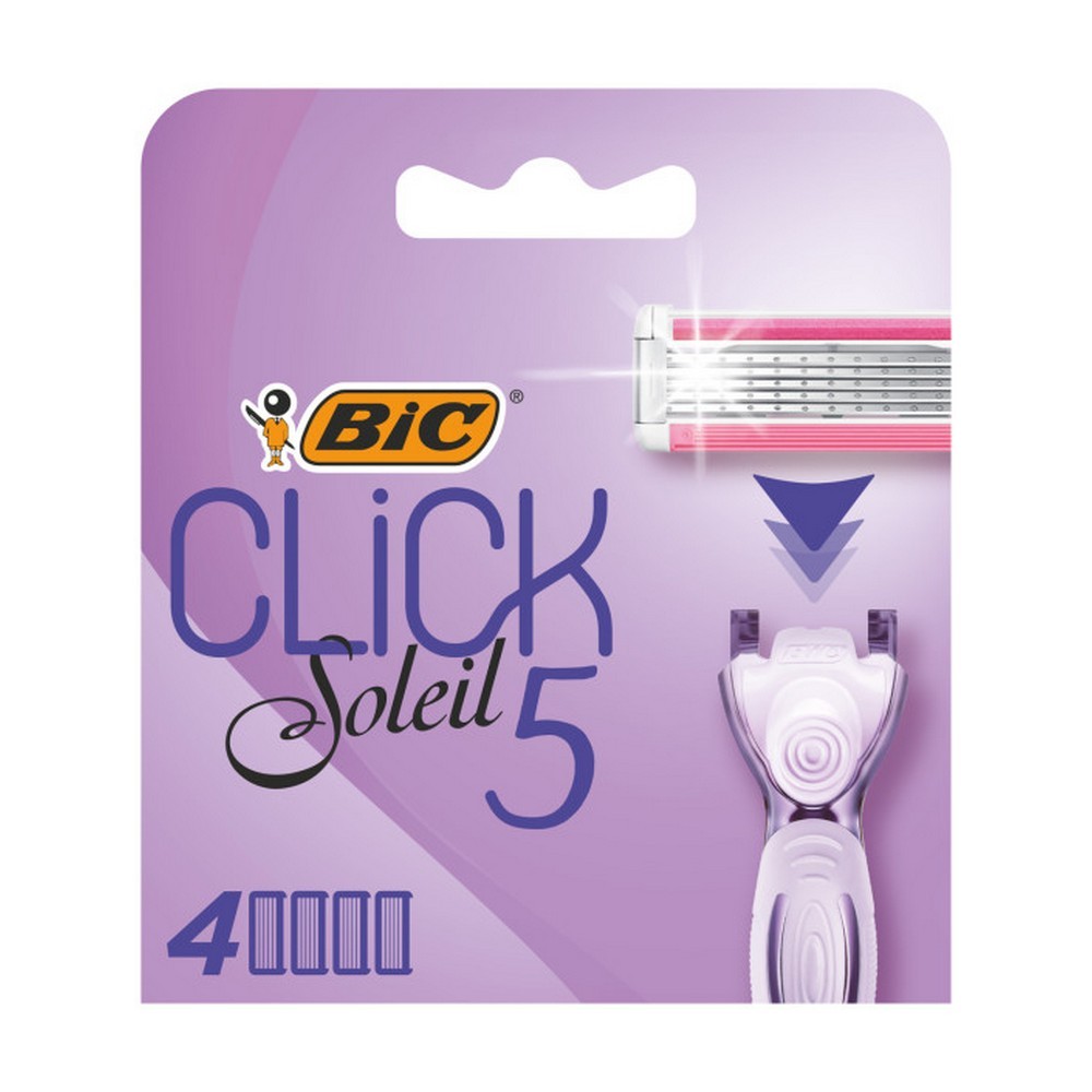 Сменные кассеты для бритья Bic Click Soleil 5 4шт