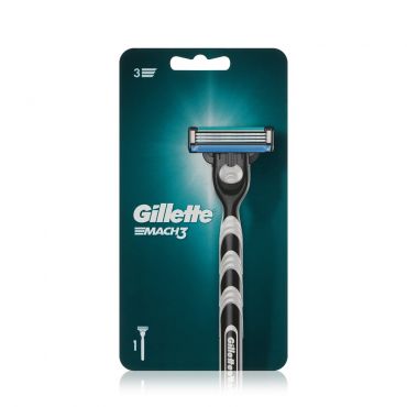 Станок Gillette Mach 3 для бритья + сменная кассета 1шт.