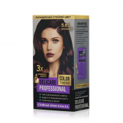 Стойкая крем - краска для волос Delicare Professional Color Trend 5.65 Бургундский.