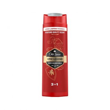 Мужской гель для душа 3 в 1 Old Spice Epic Legend 400мл.