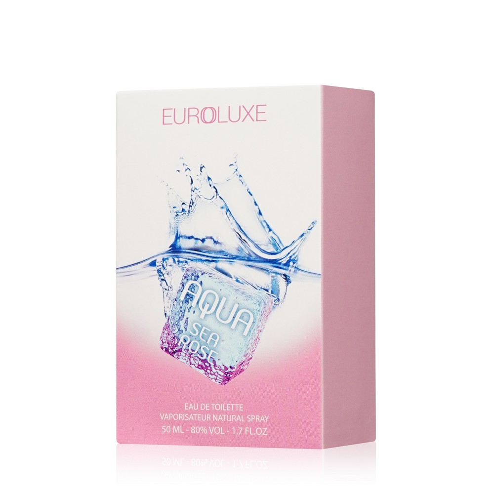 Женская туалетная вода Euroluxe Aqua " Sea Rose " 50мл. Фото 3.