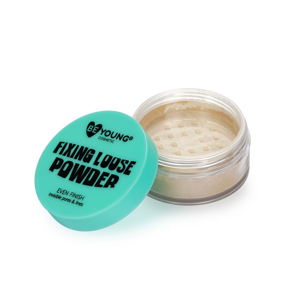 Пудра для лица BeYoung Fixing Loose Powder 3 Натуральный 8г. Фото 4.