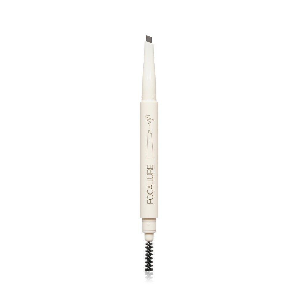 Автоматический карандаш для век Focallure Silky Shaping Eyebrow Pensil 02 0,16г. Фото 5.