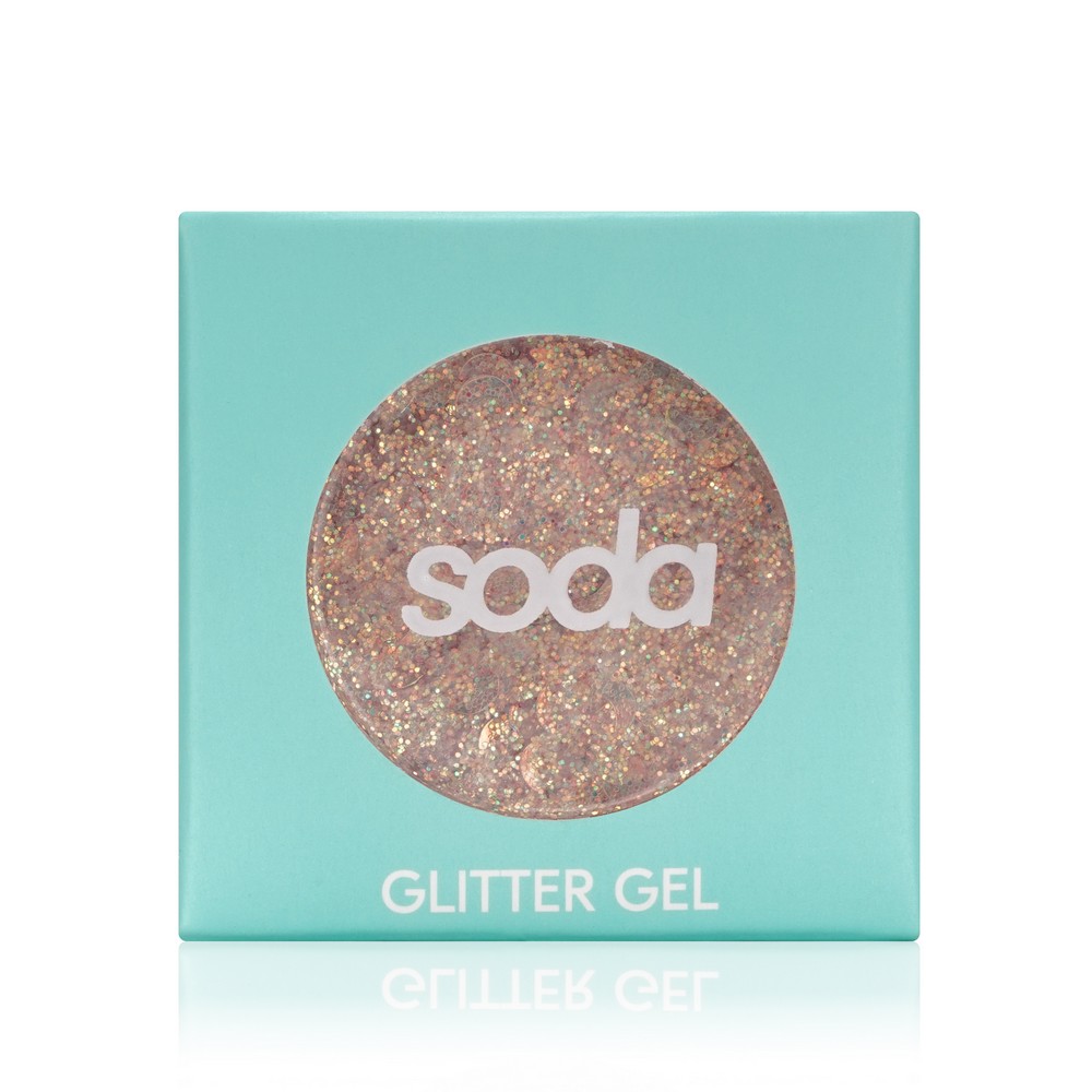 Глиттер - гель Soda Glitter Gel #bizarreshine 002 , 1,5г. Фото 1.