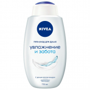 Крем - гель NIVEA для душа " " с ценным маслом миндаля 750мл.