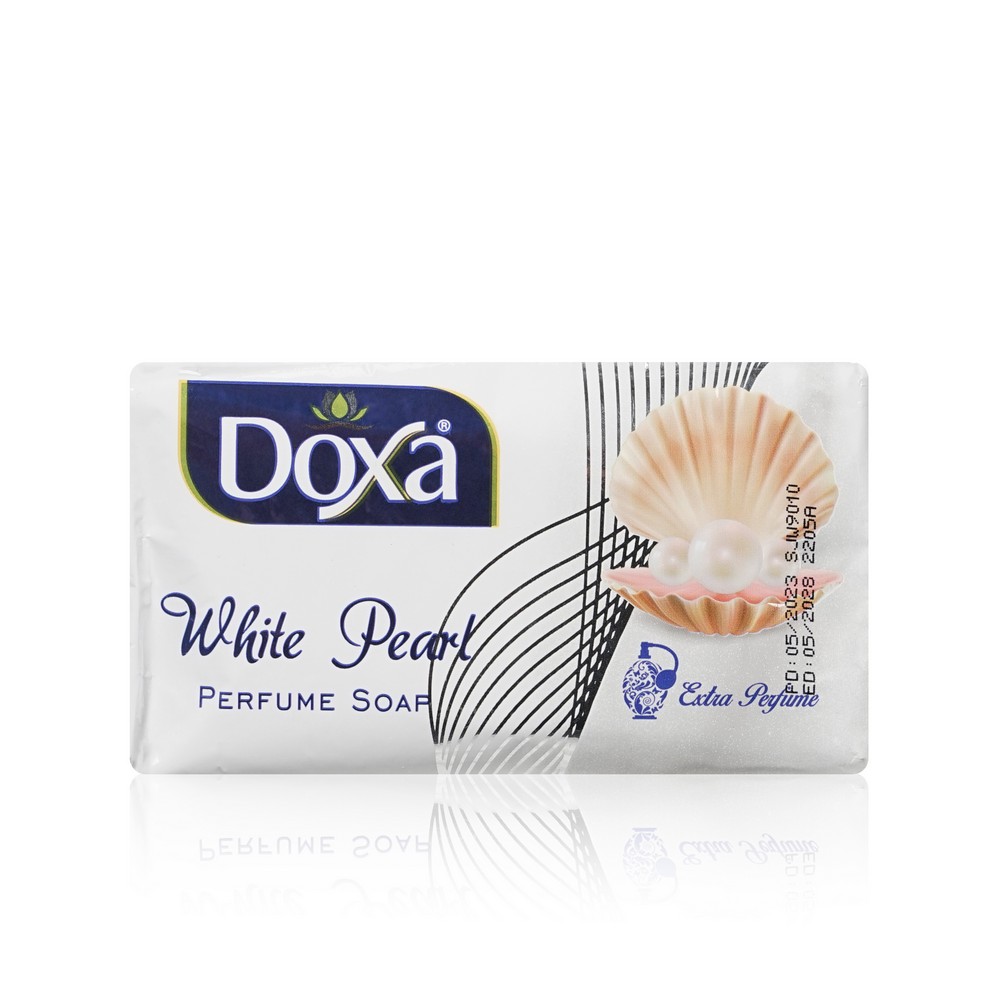 Мыло туалетное парфюмированное Doxa " White Pearl " 150г. Фото 1.