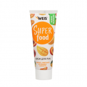 Крем для рук WEIS Super Food с маслом персика и соком манго 75мл.