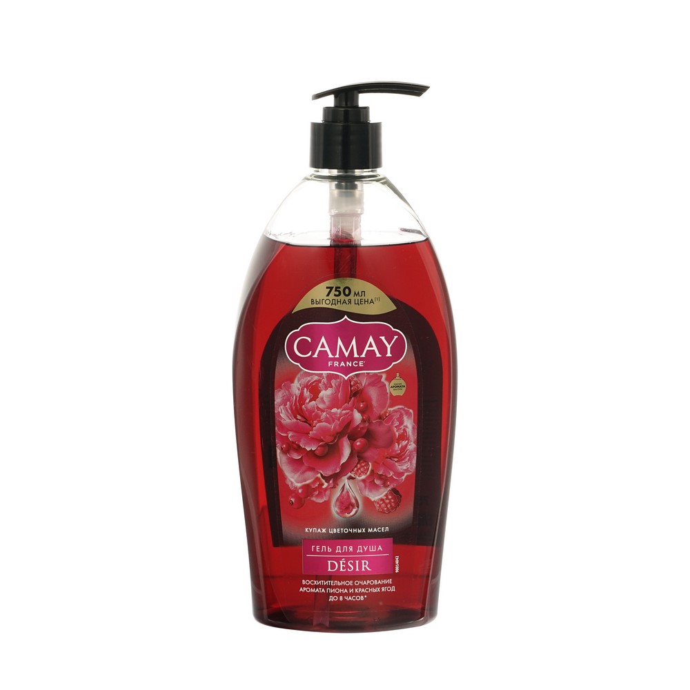 Гель для душа Camay Desir 750мл. Фото 1.