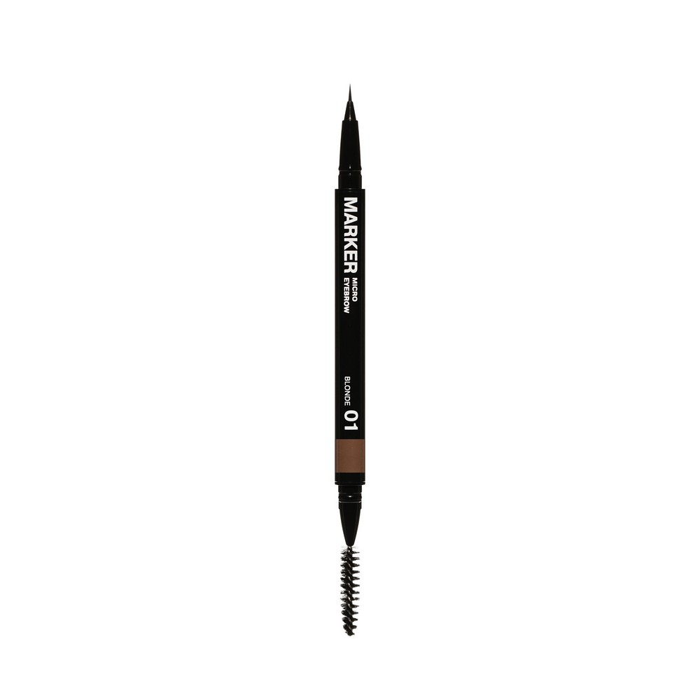 Ультратонкий фломастер для бровей Relouis Micro eyebrow marker 01 0,3мл. Фото 2.