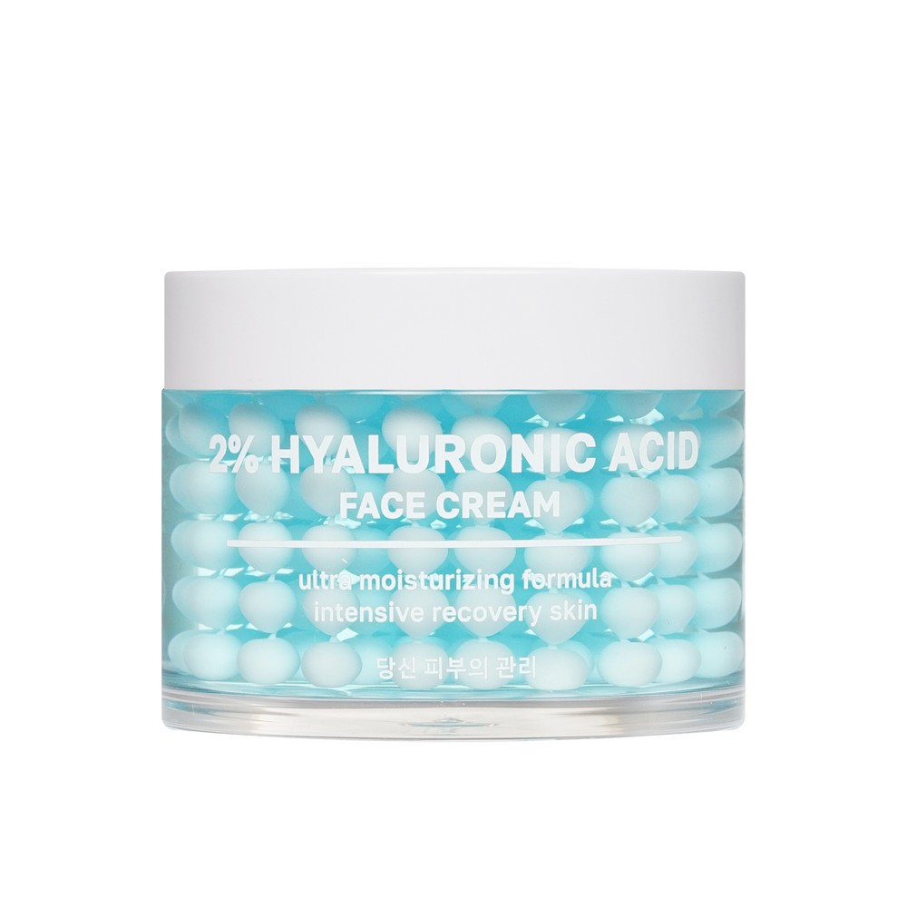 3D гиалуроновый крем для лица глубокое увлажнение NSC Aqua 3D Hyaluronic Deep Moisture Cream 120мл. Фото 2.