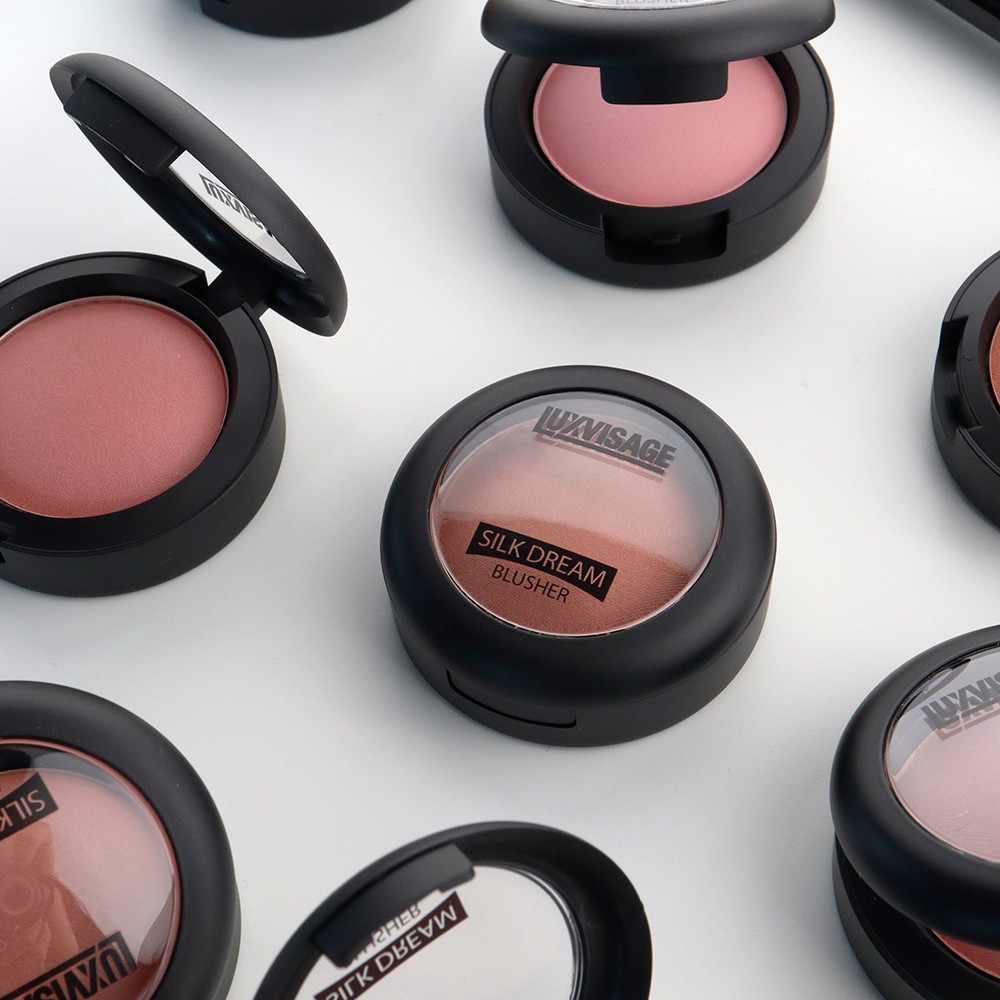 Румяна для лица Luxvisage Silk Dream компактные 3 5г. Фото 5.