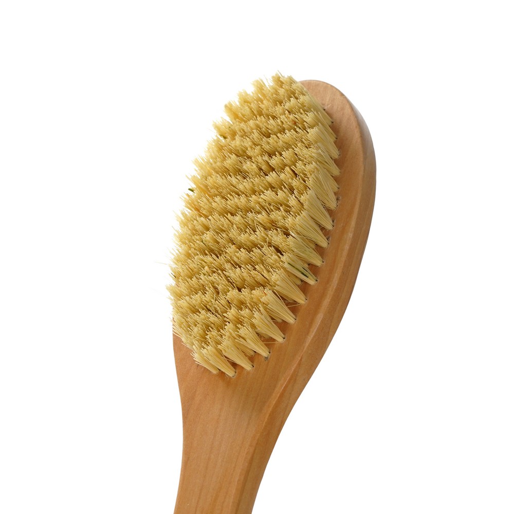 Щетка для тела деревянная Body Brush с длинной ручкой. Фото 4.