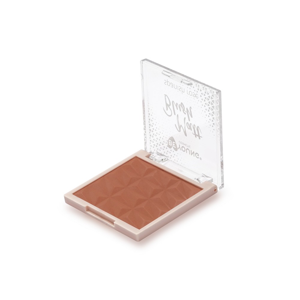 Румяна для лица BeYoung Matt Blush Natural brown 6,5г. Фото 3.