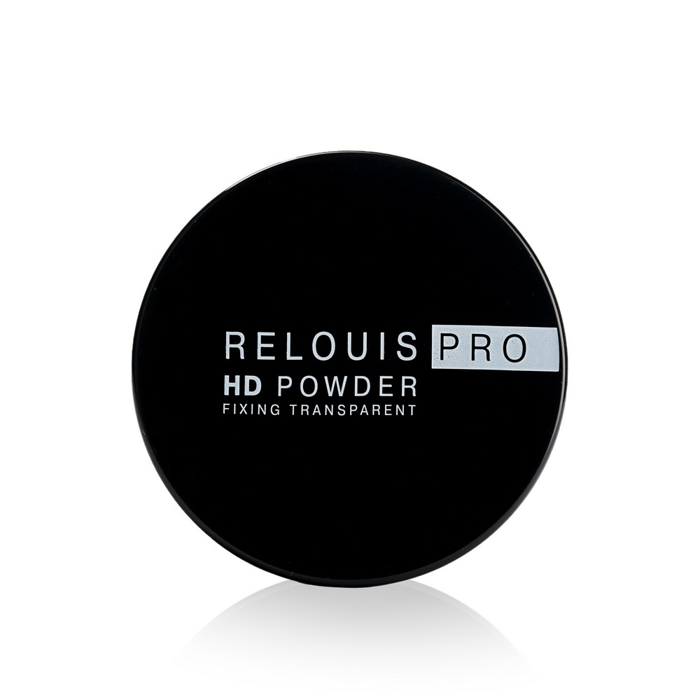 Прозрачная фиксирующая пудра для лица Relouis PRO HD Powder 10г. Фото 1.