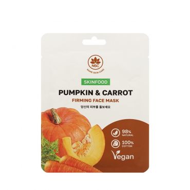 Маска для лица NSC Pumpkin & Carrot 22г.