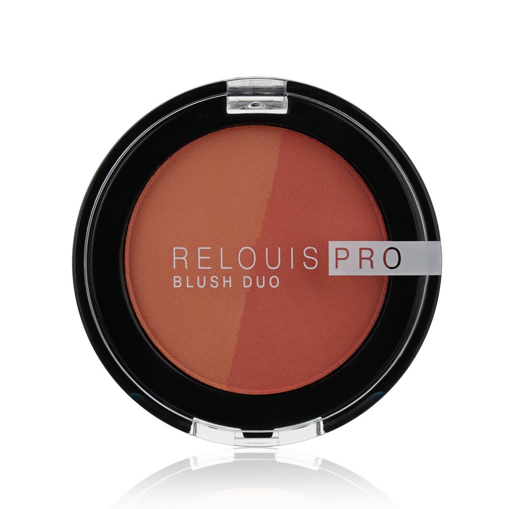 Двойные румяна для лица Relouis PRO Blush Duo 201 , 5г. Фото 1.