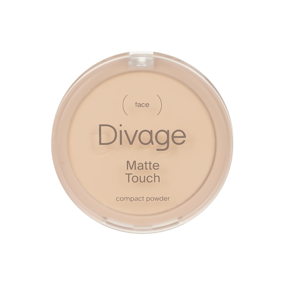 Пудра для лица Divage Matte Touch 02 10г. Фото 1.