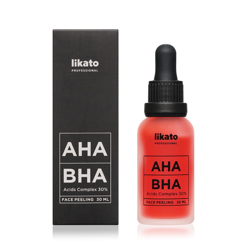 Мультикислотный пилинг для лица Likato Professional с AHA+BHA 30% кислотами 30мл