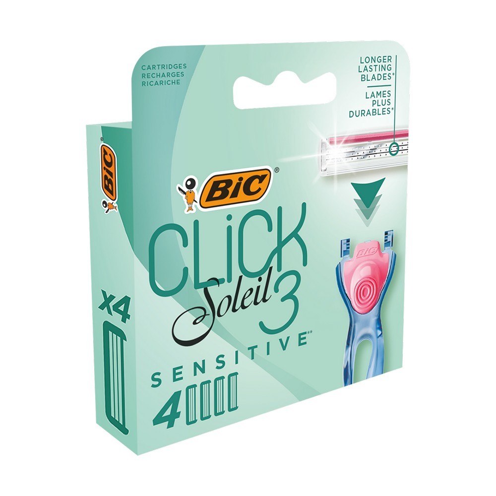 Сменные кассеты для бритья Bic Soleil Click 3 