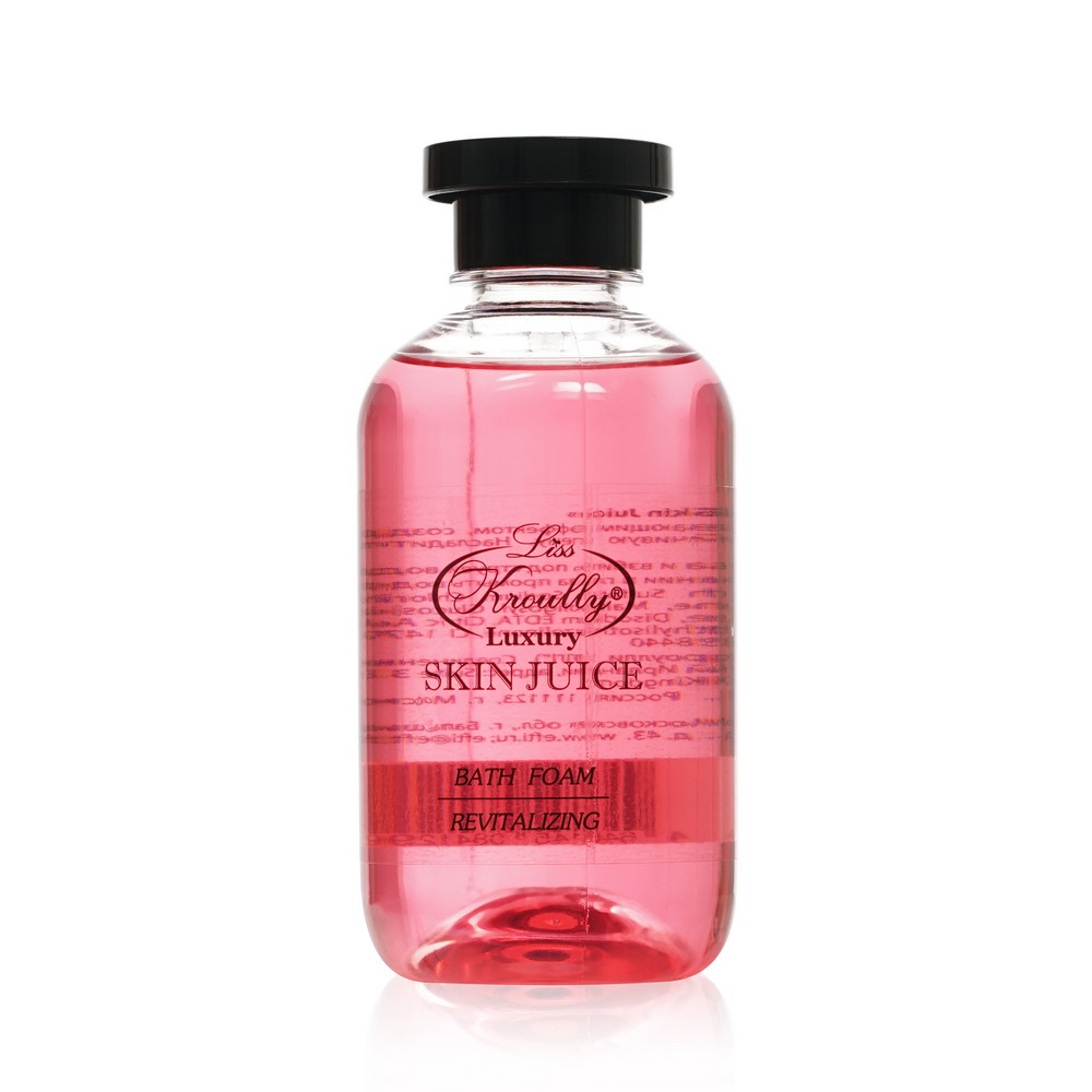 Женский Подарочный набор Liss Kroully Skin Juice в сумочке ( пена для ванны + SPA - маска для рук + крем для рук ). Фото 6.