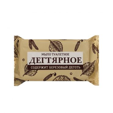 Мыло туалетное Дегтярное 180г.