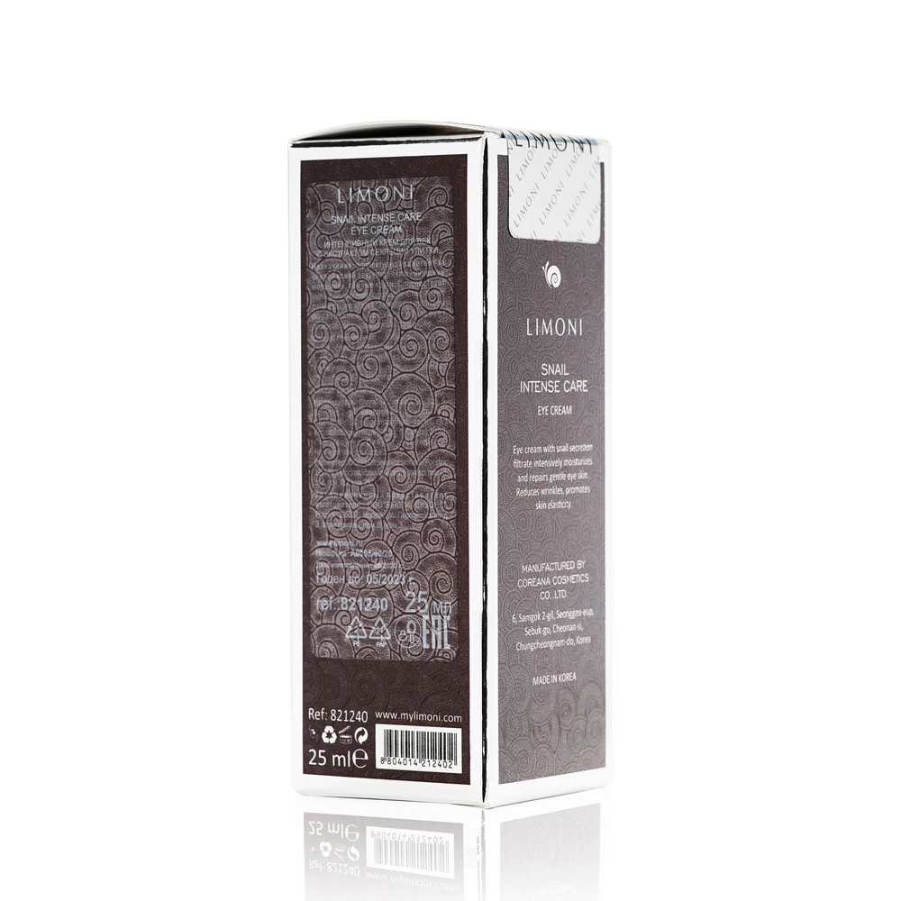 Крем LIMONI Snail Intense Care для век , с экстрактом секреции улитки , 25мл. Фото 4.