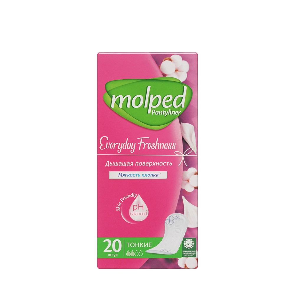 Ежедневные прокладки Molped Everyday Freshness 20шт