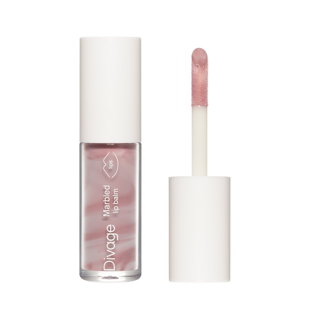 Бальзам для губ Divage Marbled lip balm 04 4мл. Фото 1.