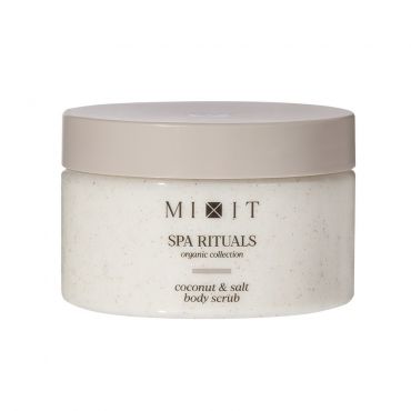 Соляной скраб - бальзам для тела Mixit Spa Rituals Coconut & Salt 300г.