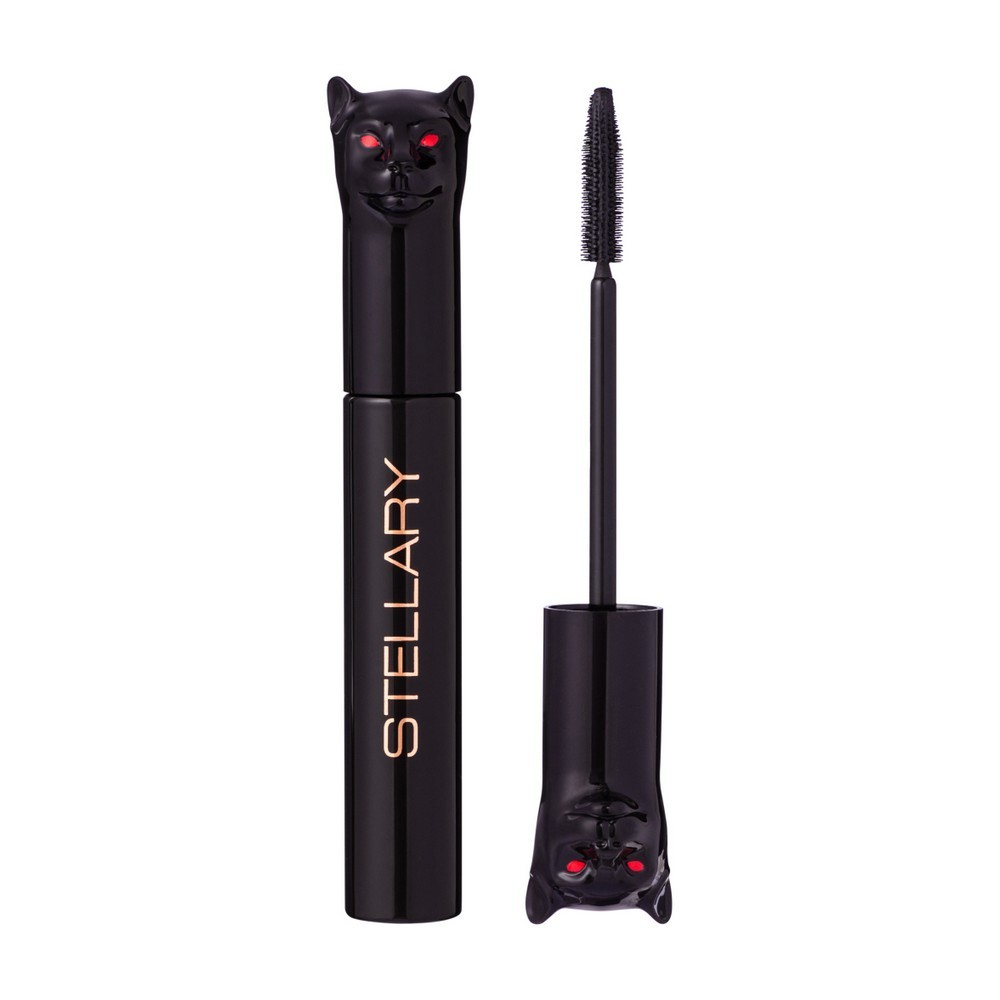 Тушь для ресниц с эффектом объёма и разделения Stellary Panther Black Volume mascara 01 10мл. Фото 1.