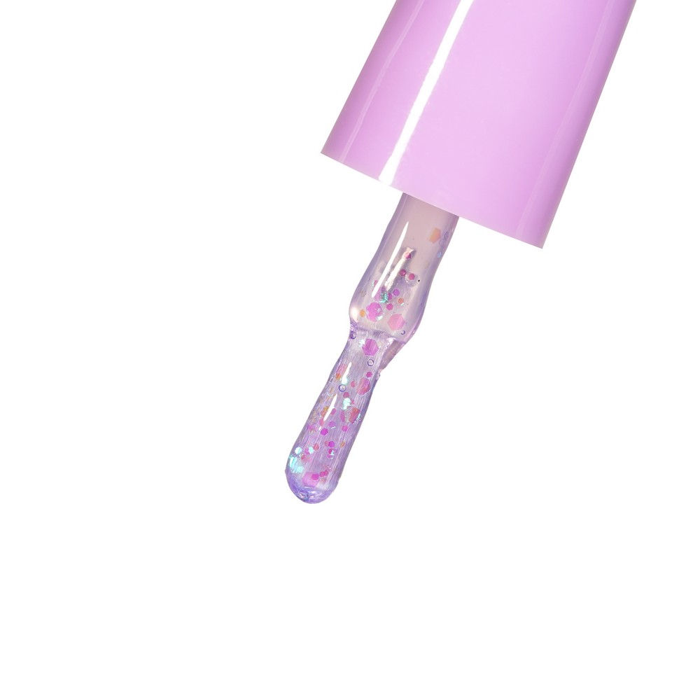 Лак для ногтей Lukky Charmy laque Сиренево-перламутровый металлик 5мл. Фото 4.