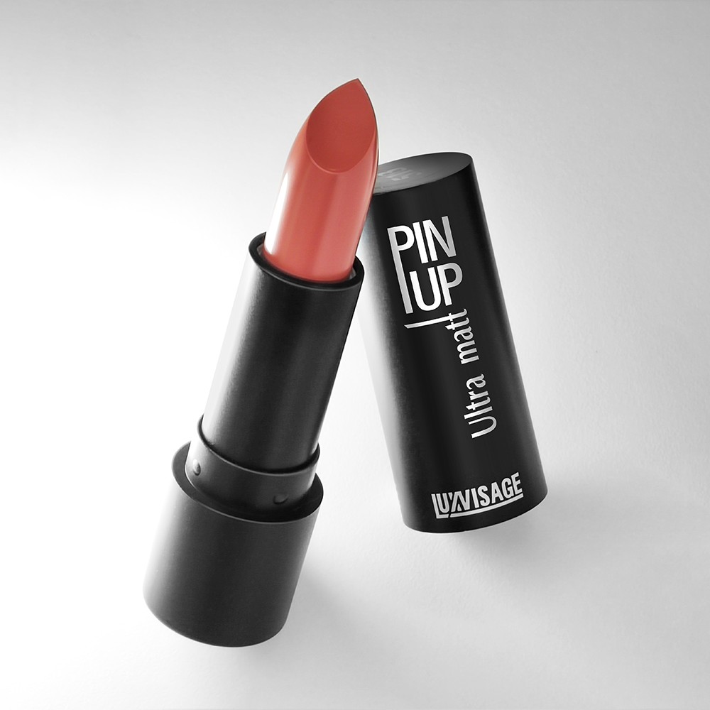 Помада для губ Luxvisage Pin-Up матовая 504 Cara 4г. Фото 5.