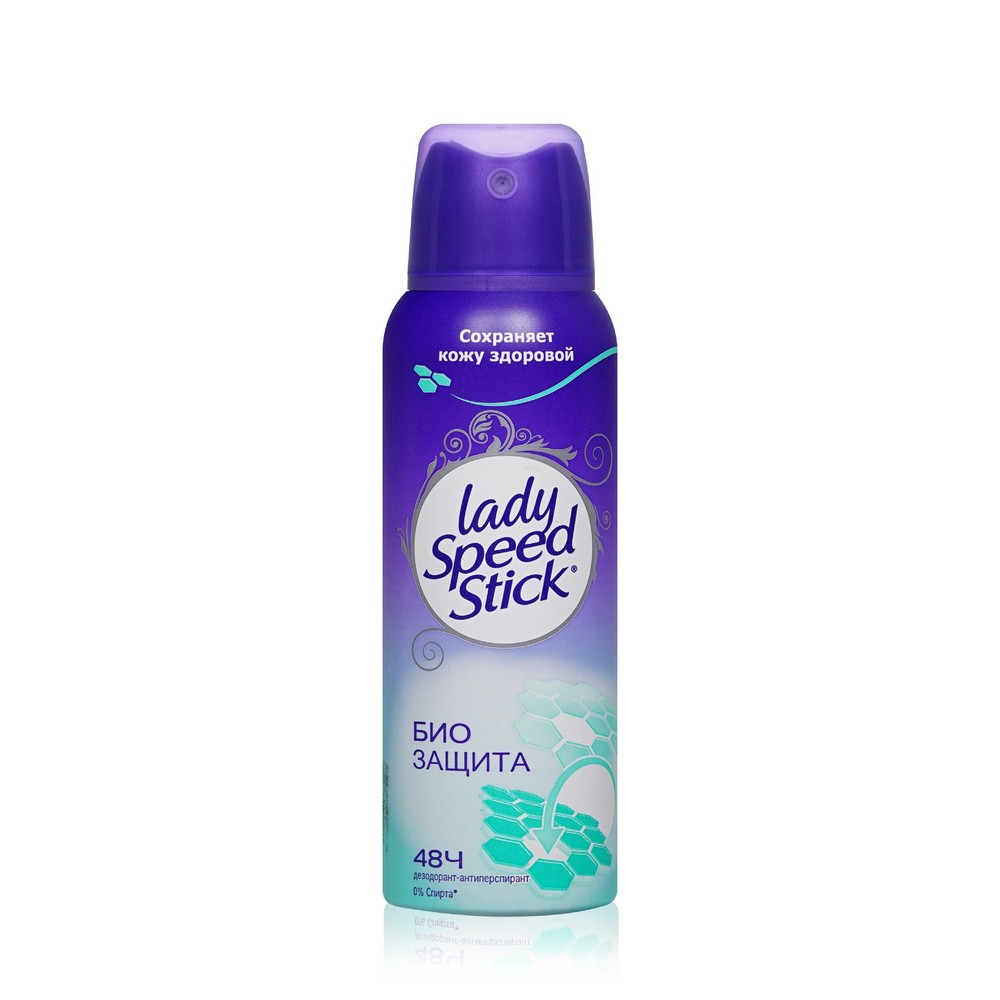 Женский дезодорант - антиперспирант Lady Speed Stick Био Защита 122мл. Фото 1.