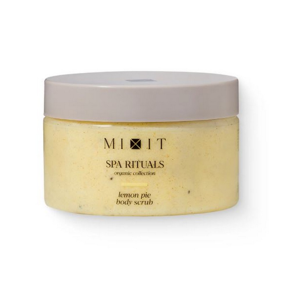 Соляной скраб - бальзам для тела Mixit Spa Rituals Lemon Pie 300г. Фото 1.