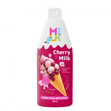 Крем - гель для душа Milk Cherry milk 500мл.