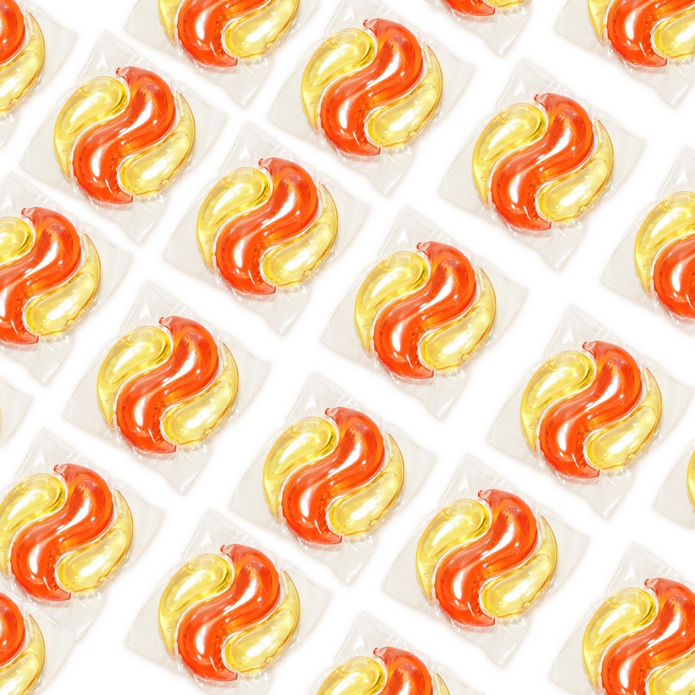 Капсулы для стирки Synergetic All in One Магическая орхидея 40шт. Фото 3.