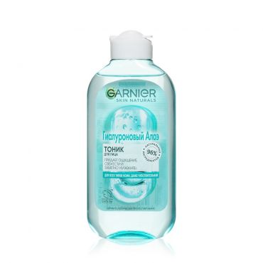 Алоэ - тоник для лица Garnier Skin Naturals гиалуроновый 200мл.