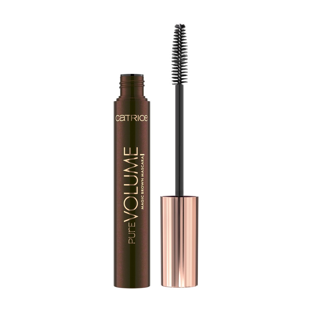Тушь для ресниц Catrice Pure Volume magic brown mascara коричневая 10мл. Фото 2.