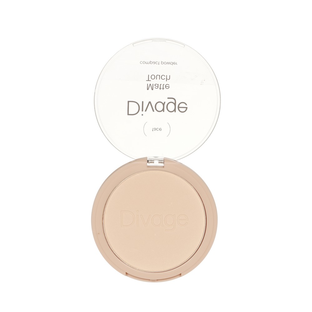 Пудра для лица Divage Matte Touch 01 10г. Фото 4.