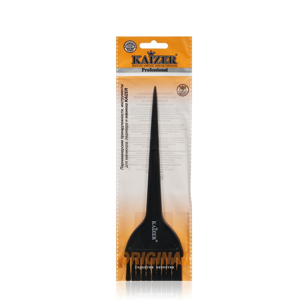 Кисть для окрашивания волос Kaizer Professional широкая , искусственный ворс